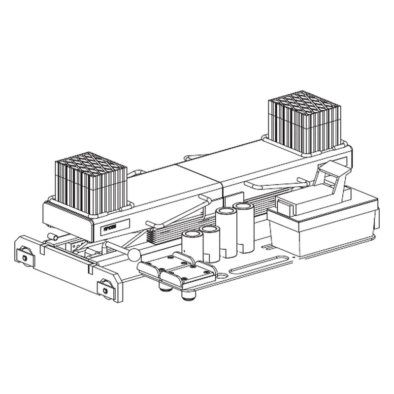 Rotary RJ6100Y 6,000 lb rolling jack