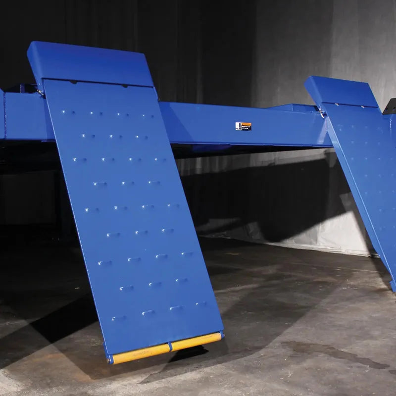 Rotary SM14 louvered approach ramps detail