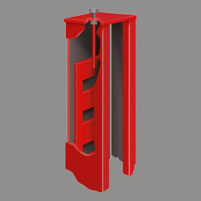 Rotary SM14 self-leveling columns detail