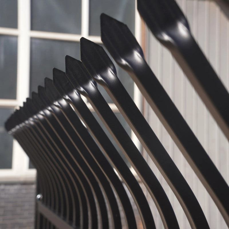 Aleko Berlin - Commercial Grade 8-Panel Steel Fence Kit - 8x6 ft. Each