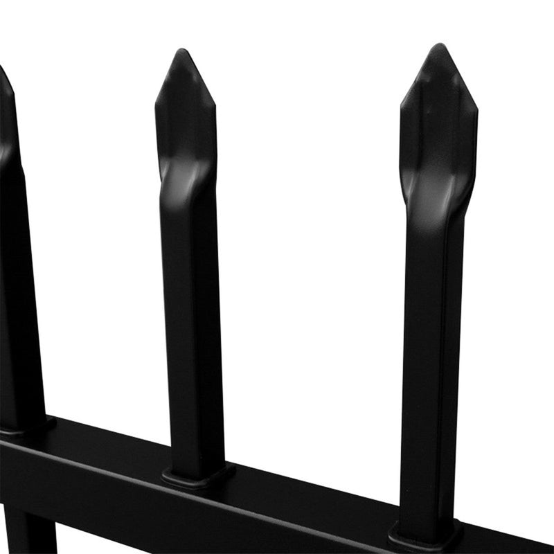 Aleko Brussels - Commercial Grade 8-Panel Steel Fence Kit - 8x6 ft. Each