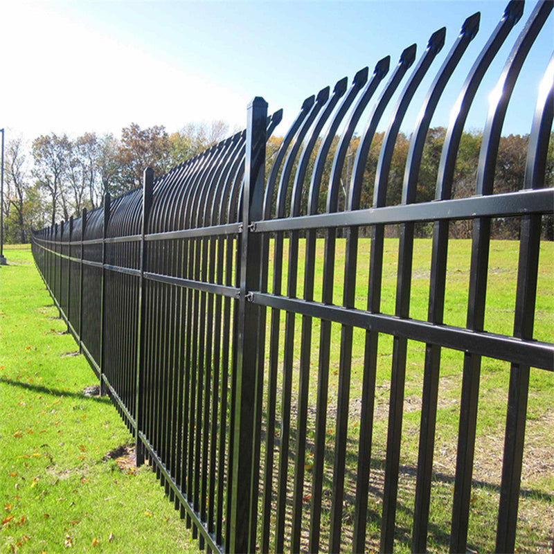 Aleko Athens - Commercial Grade 8-Panel Steel Fence Kit - 8x6 ft. Each