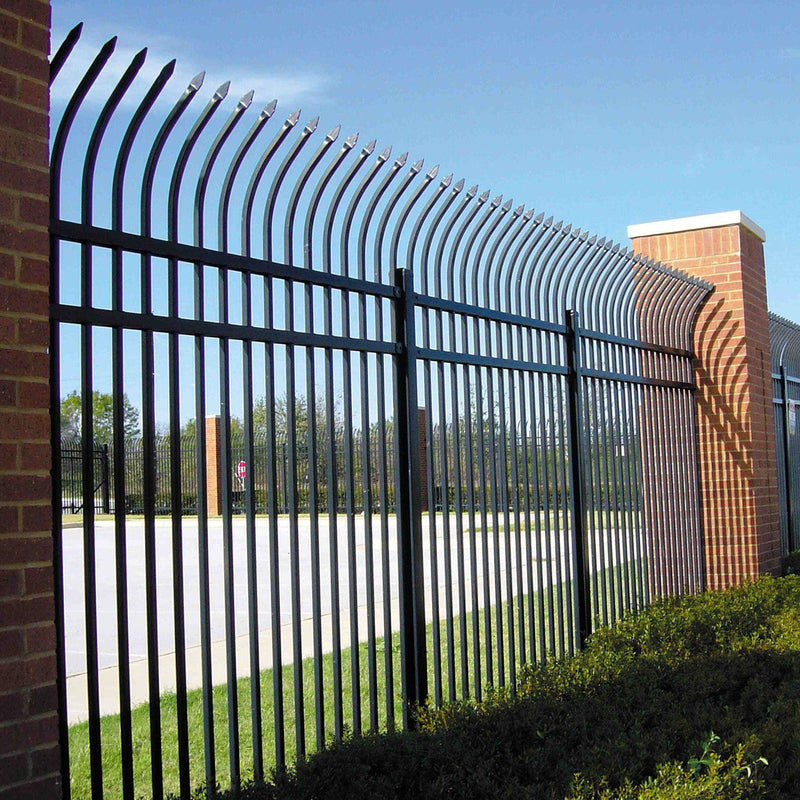 Aleko Athens - Commercial Grade 8-Panel Steel Fence Kit - 8x6 ft. Each