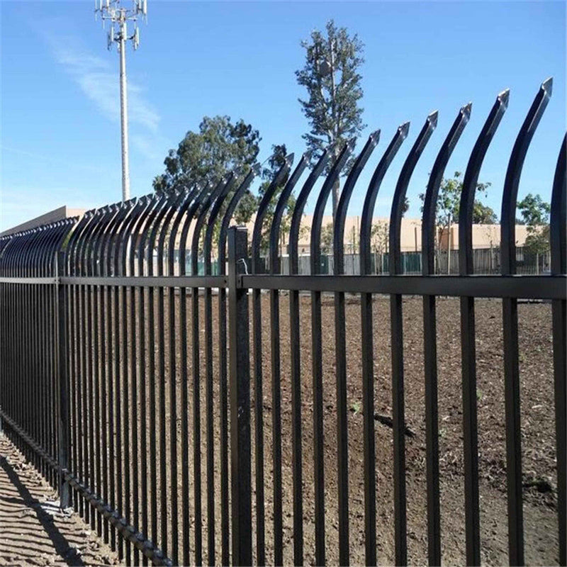 Aleko Athens - Commercial Grade 8-Panel Steel Fence Kit - 8x6 ft. Each