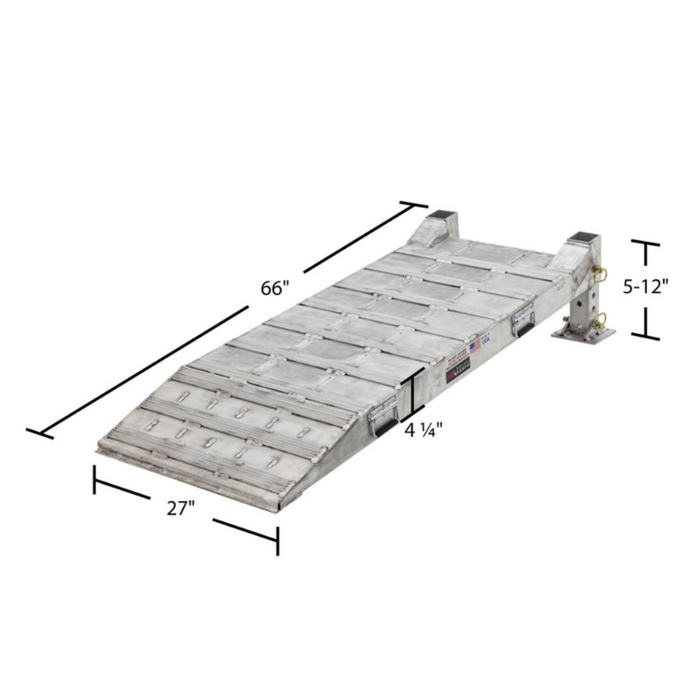 HD Ramps 5.5' L Adjustable Wheel Risers for up to 27" W Wheels