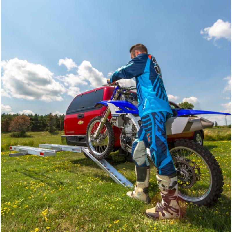 Black Widow Aluminum Double Motorcycle Carrier – 600 lb. Capacity