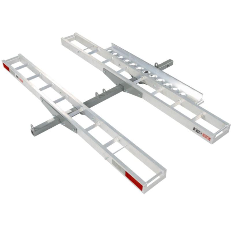 Black Widow Aluminum Double Motorcycle Carrier – 600 lb. Capacity