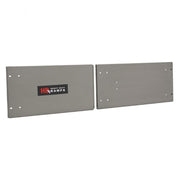 HD Ramps Stainless Steel Door Upgrade for 60" W x 18" H Trailer Cabinet
