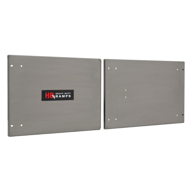 HD Ramps Stainless Steel Door Upgrade for 60" W x 24" H Trailer Cabinet
