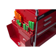 Locking screwdriver and pry bar holder on the Sunex 8013ADLX