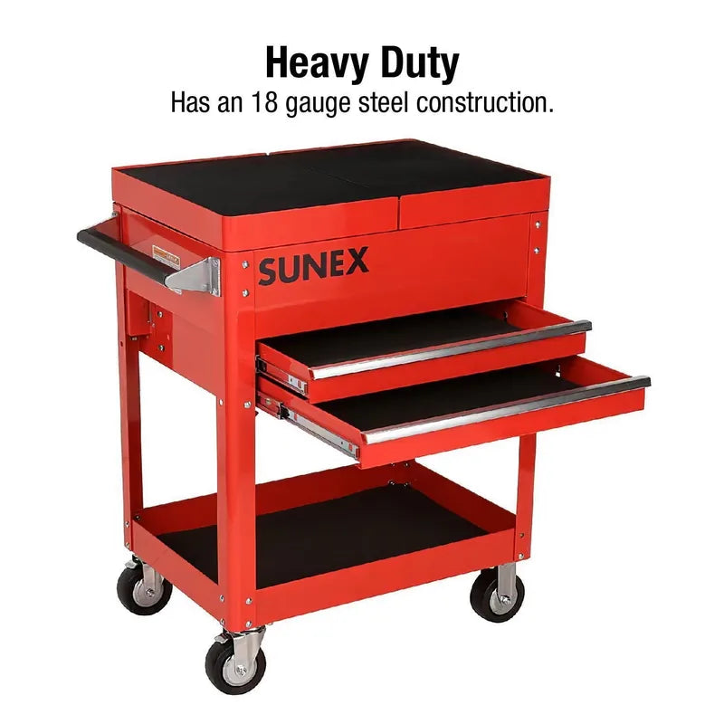 Sunex 8035R with both drawers open
