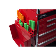 Screwdriver and pry bar holder on the Sunex 8045