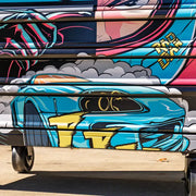 Supra drift artwork on the lower drawers of the Sunex 8056FDBKRADDAN
