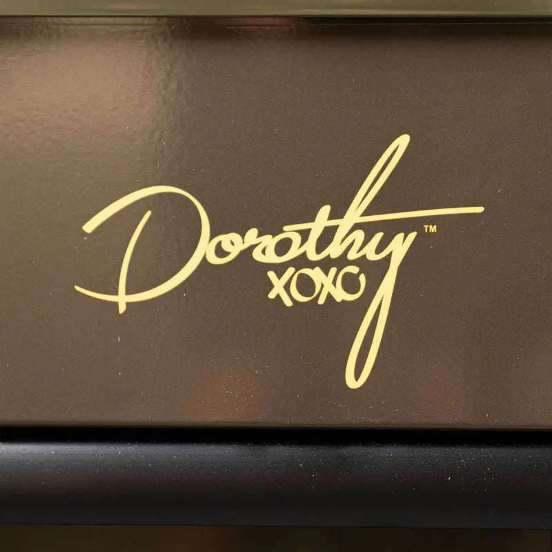 Dorothy signature detail on the Sunex 8056FDDOROTHY cart