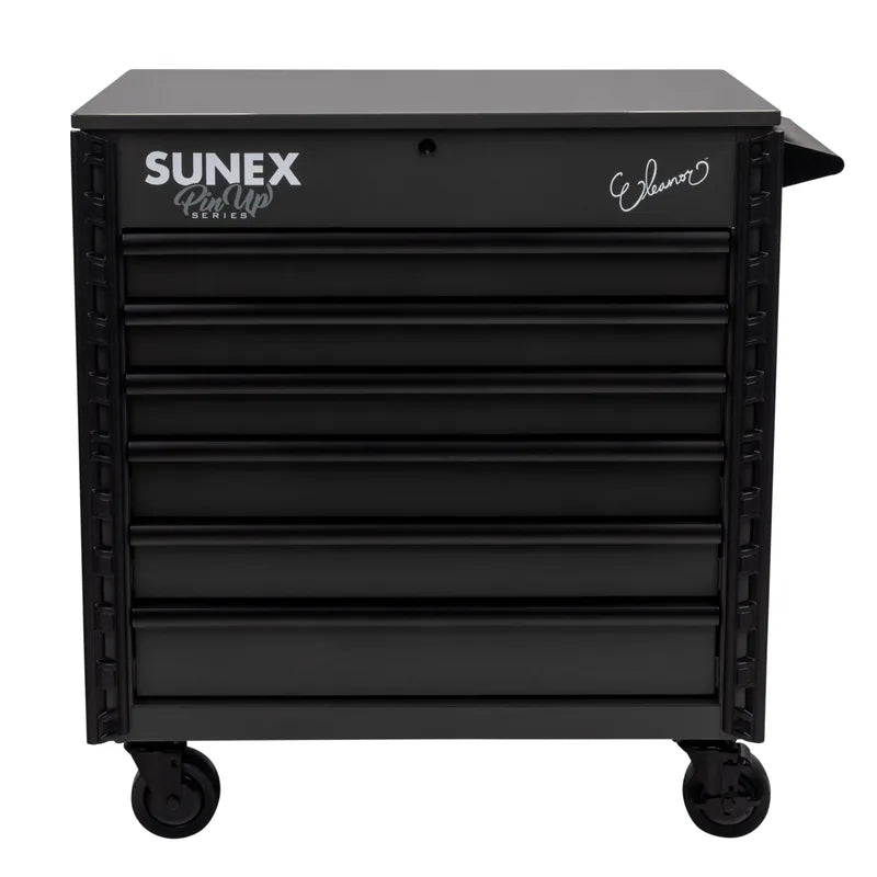 Sunex 8056FDELEANOR Siren Smoke service cart with lid closed