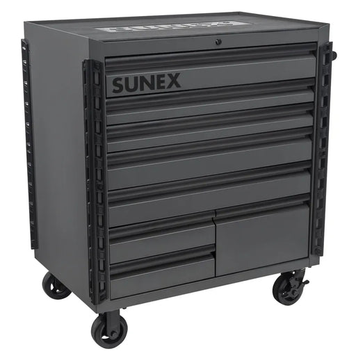 Sunex 8060XT 41 inch 8 drawer service cart in gray