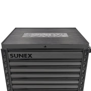 Rubber-matted flat work surface on the Sunex 8060XT