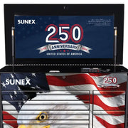 250th Anniversary lid artwork on the Sunex 8065PCBKUSA