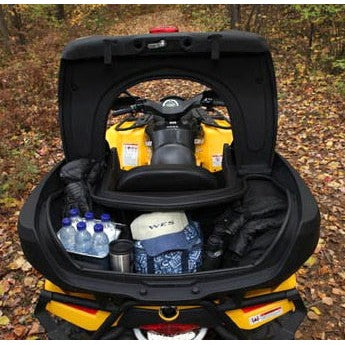 Wes Industries Touring Delux with Heated Grips -  Cargo box for 2 UP ATVs