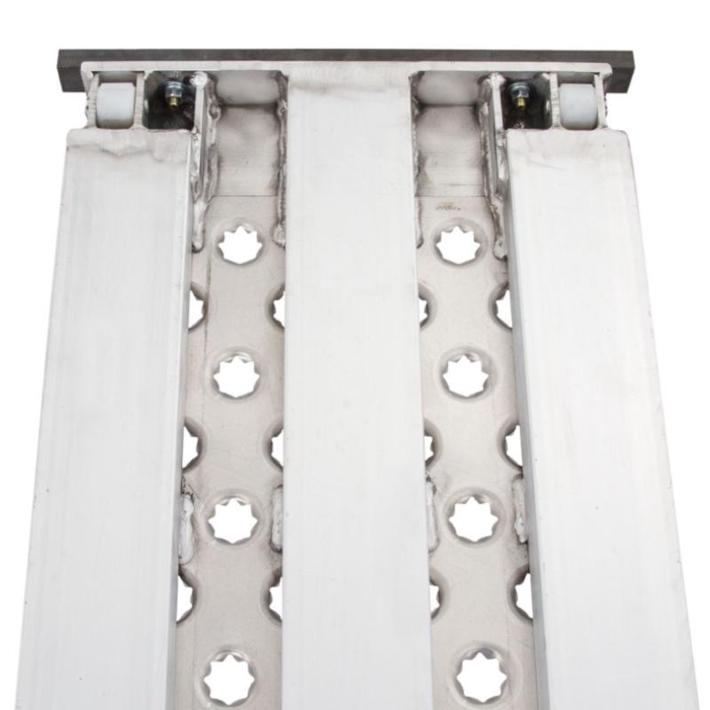 HD Ramps Aluminum Roller End Replacement Trailer Ramps for Cotrell Car Hauler roller attaching end
