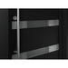 Belldinni Modern Front Steel Door Aura Black/White 37 2/5" X 81 1/2" + HARDWARE-Belldinni Inc.-Access Division