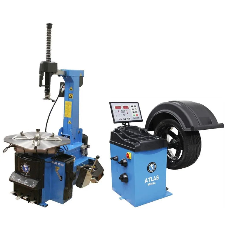 Atlas TC755 + WB49-2 Tilt-Back Tire Service Combo