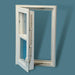 Escape™ Egress Window – 28" x 46" Compact Single Hung In-Swing-ESCAPE WINDOW & WELL LLC-Access Division