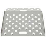 Guardian 36 inch aluminum curb ramp shown from the front highlighting wide 36 inch platform and traction surface.
