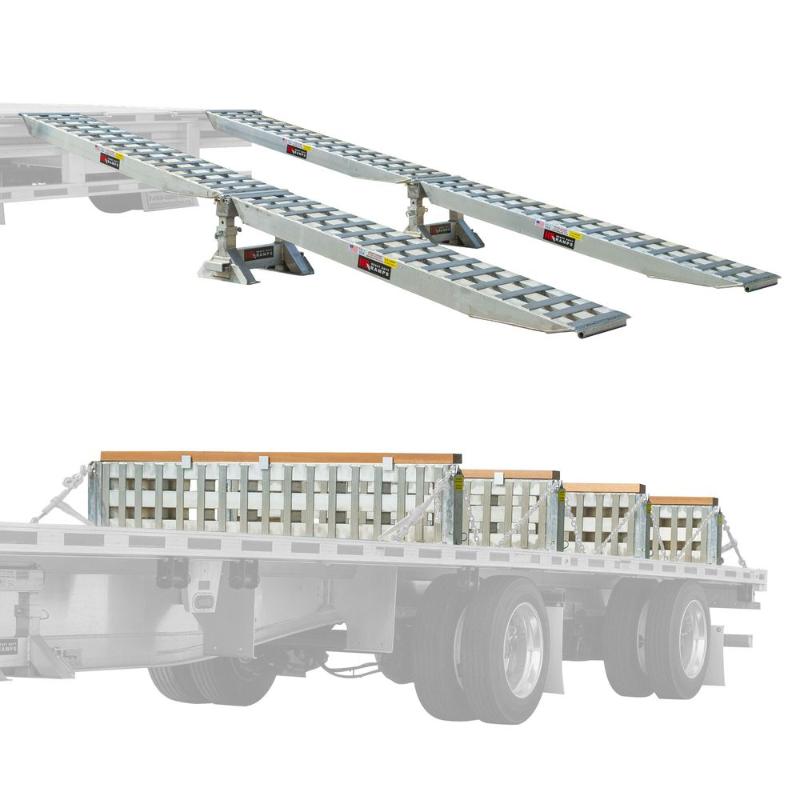 Step Ramp For Loading HD Ramps 4 Bunk Load Leveler / 4 Ramp Master Kit for 18