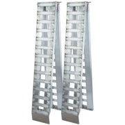 HD Ramps 12-foot aluminum smart car trailer ramps are shown in the compact folded position.