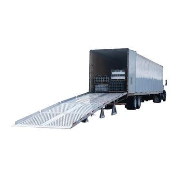 HD Ramps Aluminum Modular Yard Ramp 30,000 lb Capacity — AccessDivision