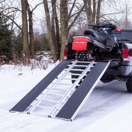 Black Ice Black Ice Tri-Fold Snowmobile and ATV Ramp - 7'10"L x 54"W SNO-9454-HDXW-Black Ice-Access Division