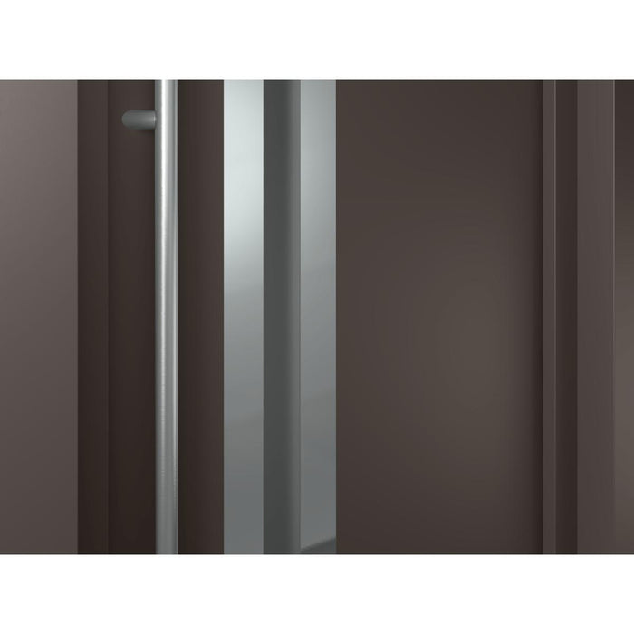 Belldinni Modern Front Steel Door Zephyr Brown/White 37 2/5" X 81 1/2" + HARDWARE-Belldinni Inc.-Access Division