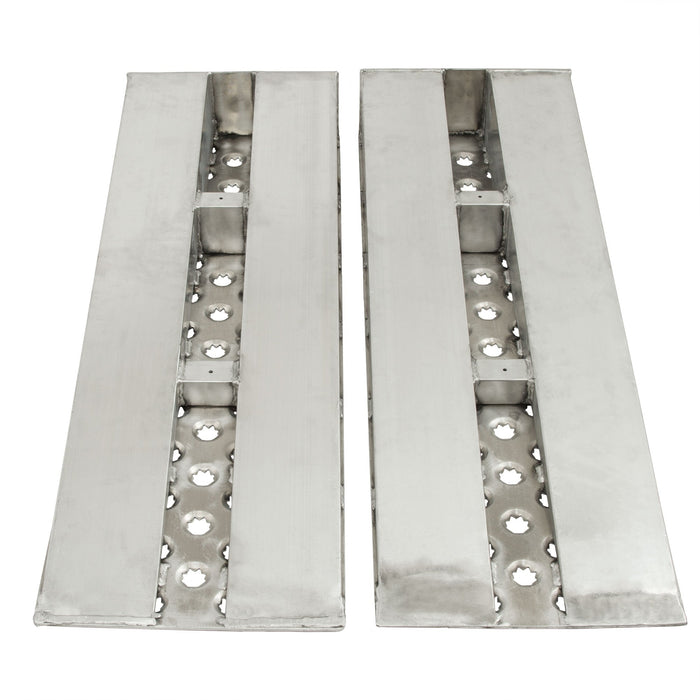 HD Ramps 36" x 16" x 6" Punch Plate Container Wedges, 10,000 lbs per axle (pair) 10-16-036-WEDGE