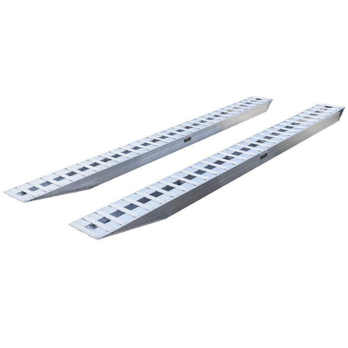 HD Ramps Car Trailer Ramp - 14'Lx16''W - Pin-on End - Rung Plate - Knife Foot - 12000 lbs Capacity