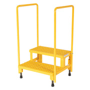 Vestil Steel Adjustable Step Mate Stand 2 Step ASP-24-HR-Vestil-Access Division
