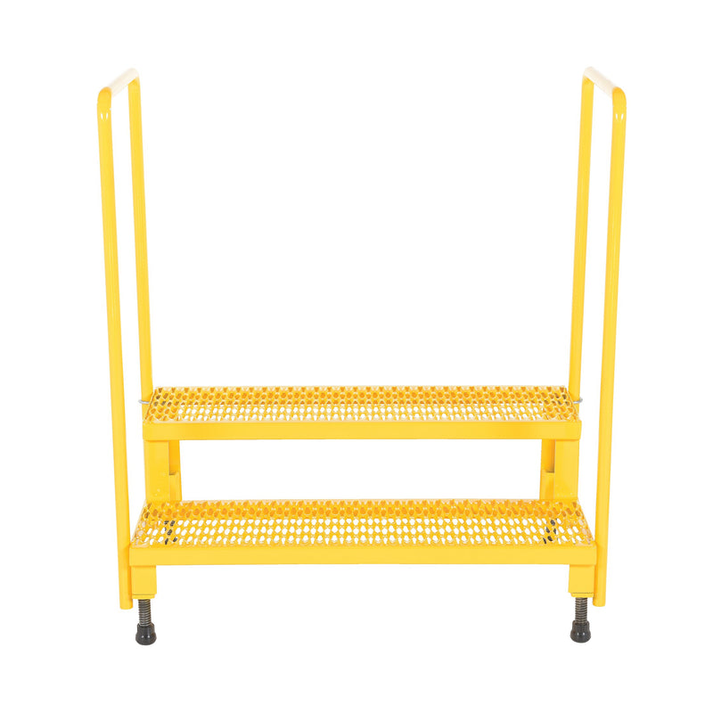 Vestil Steel Adjustable Step Mate Stand 3 Step ASP-36-HR-Vestil-Access Division