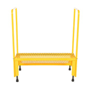 Vestil Steel Adjustable Step Mate Stand 3 Step ASP-36-HR-Vestil-Access Division