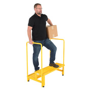 Vestil Steel Adjustable Step Mate Stand 3 Step ASP-36-HR-Vestil-Access Division