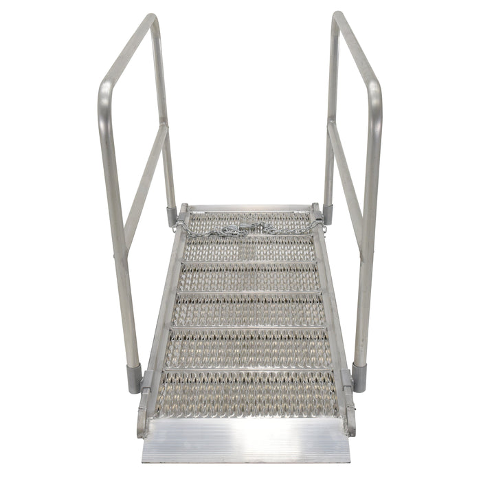 Vestil Aluminum Grip-Strut Walk Ramps AWR-G-28-7A-HR-Vestil-Access Division