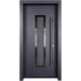 Belldinni Modern Front Steel Door Argos Antracit/White 37 2/5" X 81 1/2" + HARDWARE-Belldinni Inc.-Access Division