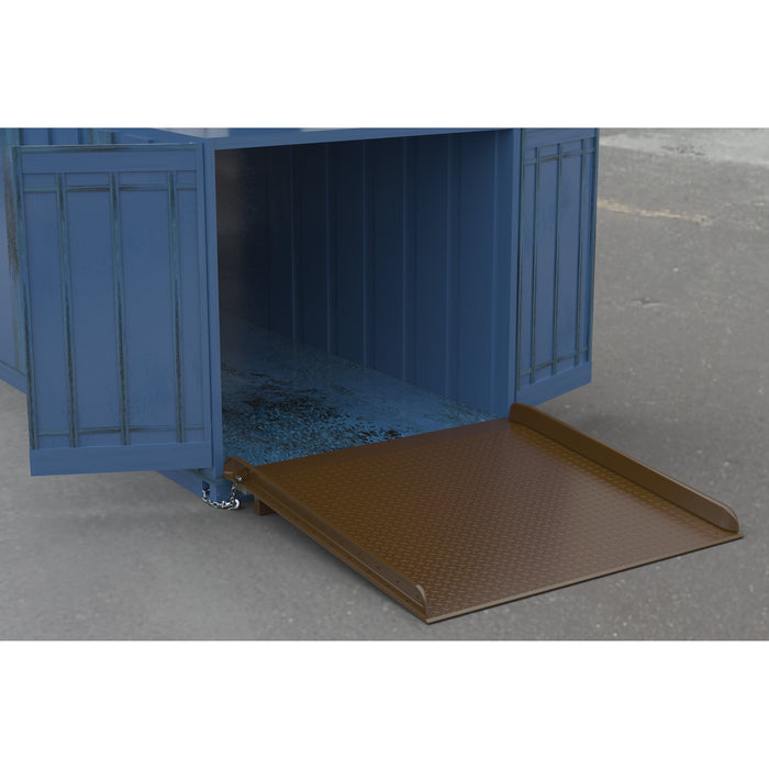 Vestil Steel Container Ramps with Side Rails CRS-7272-20-Vestil-Access Division