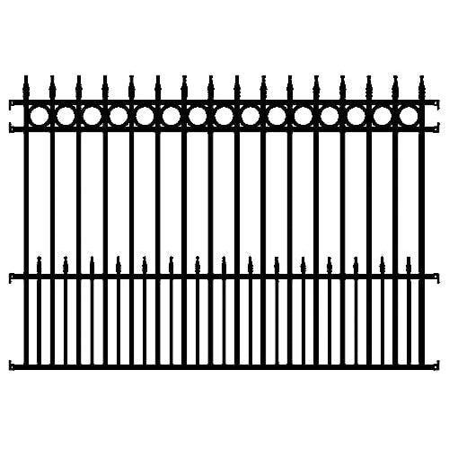 Amazing Gates Fence - Concord Welded (94") Wide x (66") High (w/ finials) DH-FN-CONC-WLD-Amazing Gates of America-Access Division