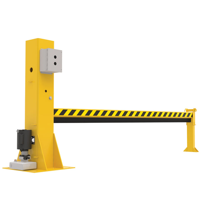 Vestil Steel Dock Barricade Electric/Hydraulic 10 Ft. DJG-100-10-Vestil-Access Division