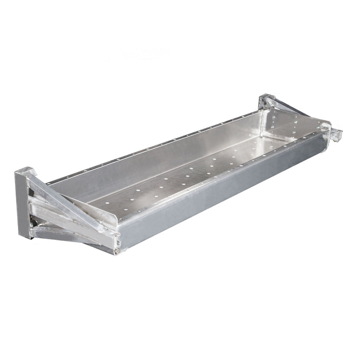 HD Ramps Aluminum Dunnage Rack for Step Deck Trailers 102"L x 24"W x 11"H, 1,000 lb capacity DR-102-24-11