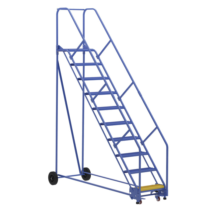 Vestil Rolling Warehouse Ladder 10 Step LAD-10-Vestil-Access Division