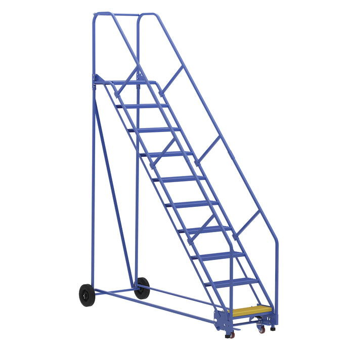 Vestil Rolling Warehouse Ladder 10 Step LAD-10-Vestil-Access Division