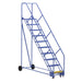 Vestil Rolling Warehouse Ladder 10 Step LAD-10-Vestil-Access Division