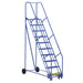 Vestil Rolling Warehouse Ladder 10 Step LAD-10-Vestil-Access Division