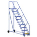 Vestil Rolling Warehouse Ladder 10 Step LAD-10-Vestil-Access Division